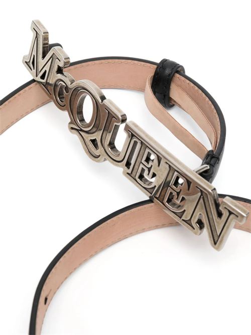 Leather belt from Alexander McQueen . Alexander McQueen | 7478641AAO31000